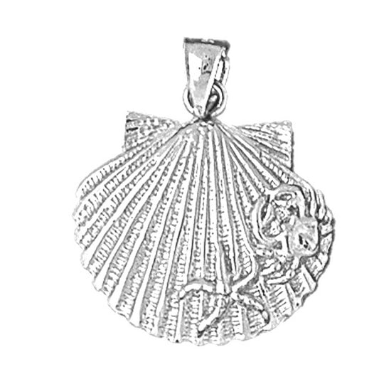 Sterling Silver Shell Pendant