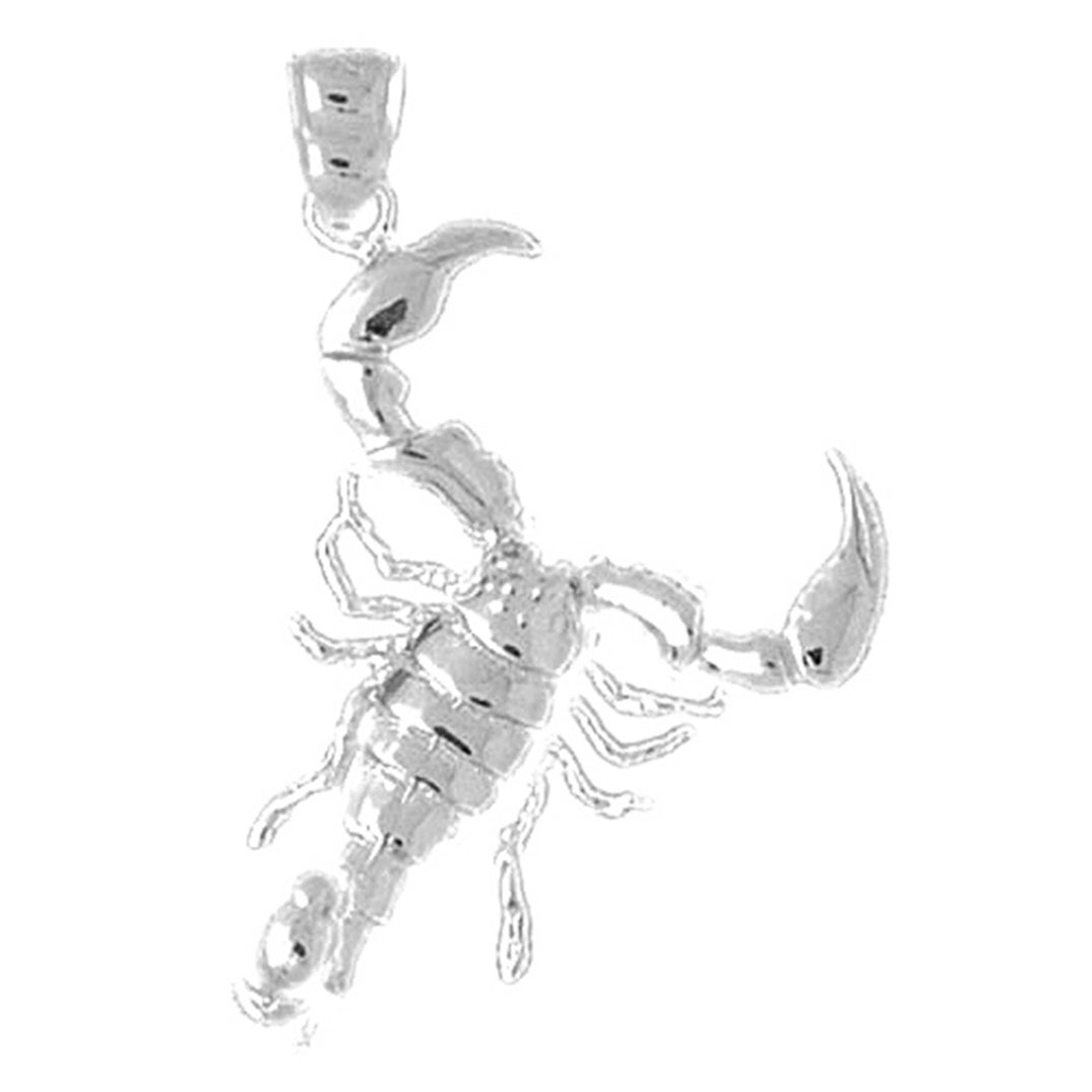 Sterling Silver Scorpion Pendant