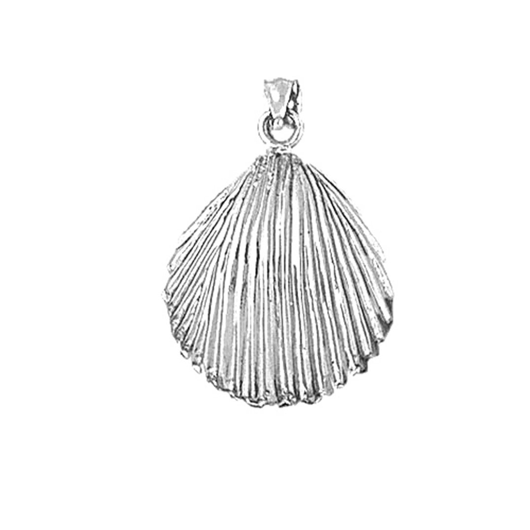Sterling Silver Shell Pendant
