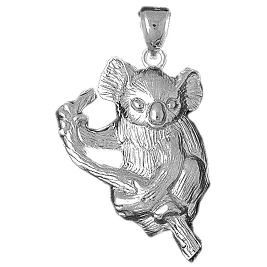 Sterling Silver Koala Bear Pendant