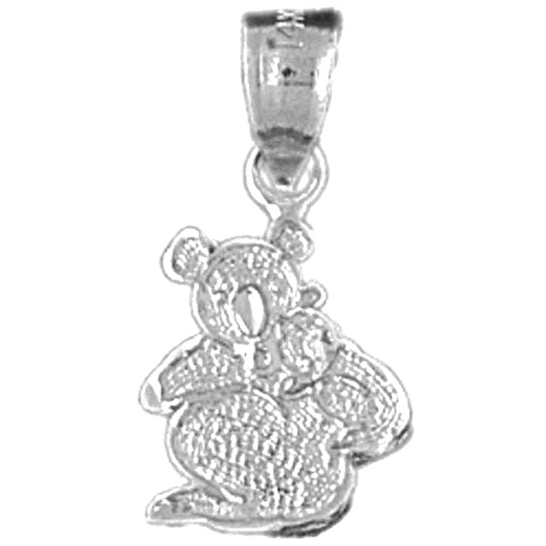 Sterling Silver Koala Bear Pendant