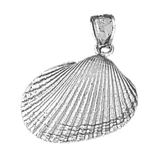 Sterling Silver Shell Pendant