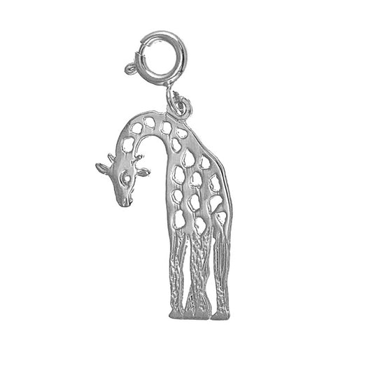 Sterling Silver Giraffe Pendant