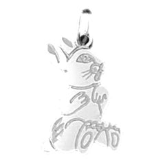 Sterling Silver Rabbit Pendant