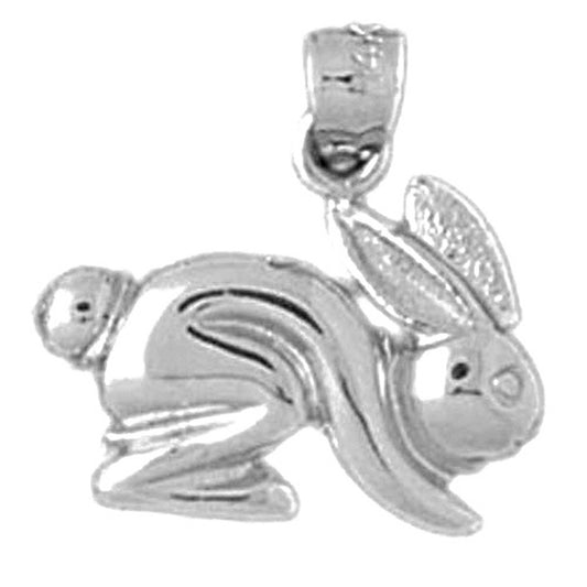Sterling Silver Rabbit Pendant