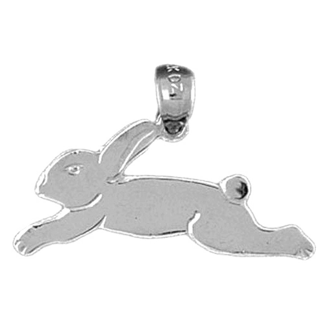Sterling Silver Rabbit Pendant