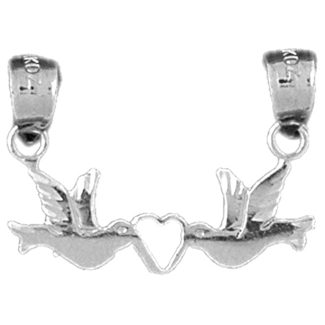 Sterling Silver Parrot Pendant