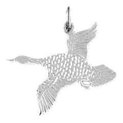 Sterling Silver Bird Pendant