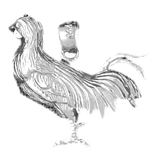 Sterling Silver Bird Pendant