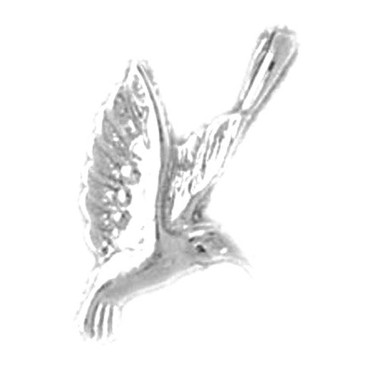 Sterling Silver Hummingbird Pendant