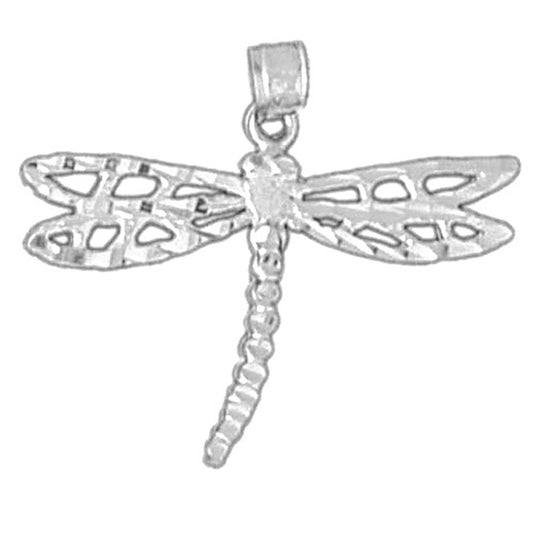 Sterling Silver Dragonfly Pendant