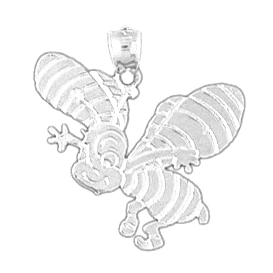 Sterling Silver Bee Pendant