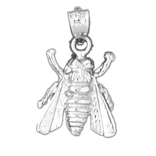Sterling Silver Bee Pendant