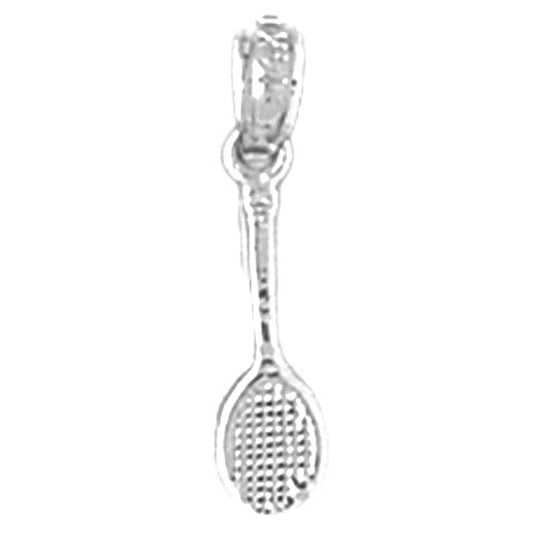 Sterling Silver Tennis Racquets Pendant