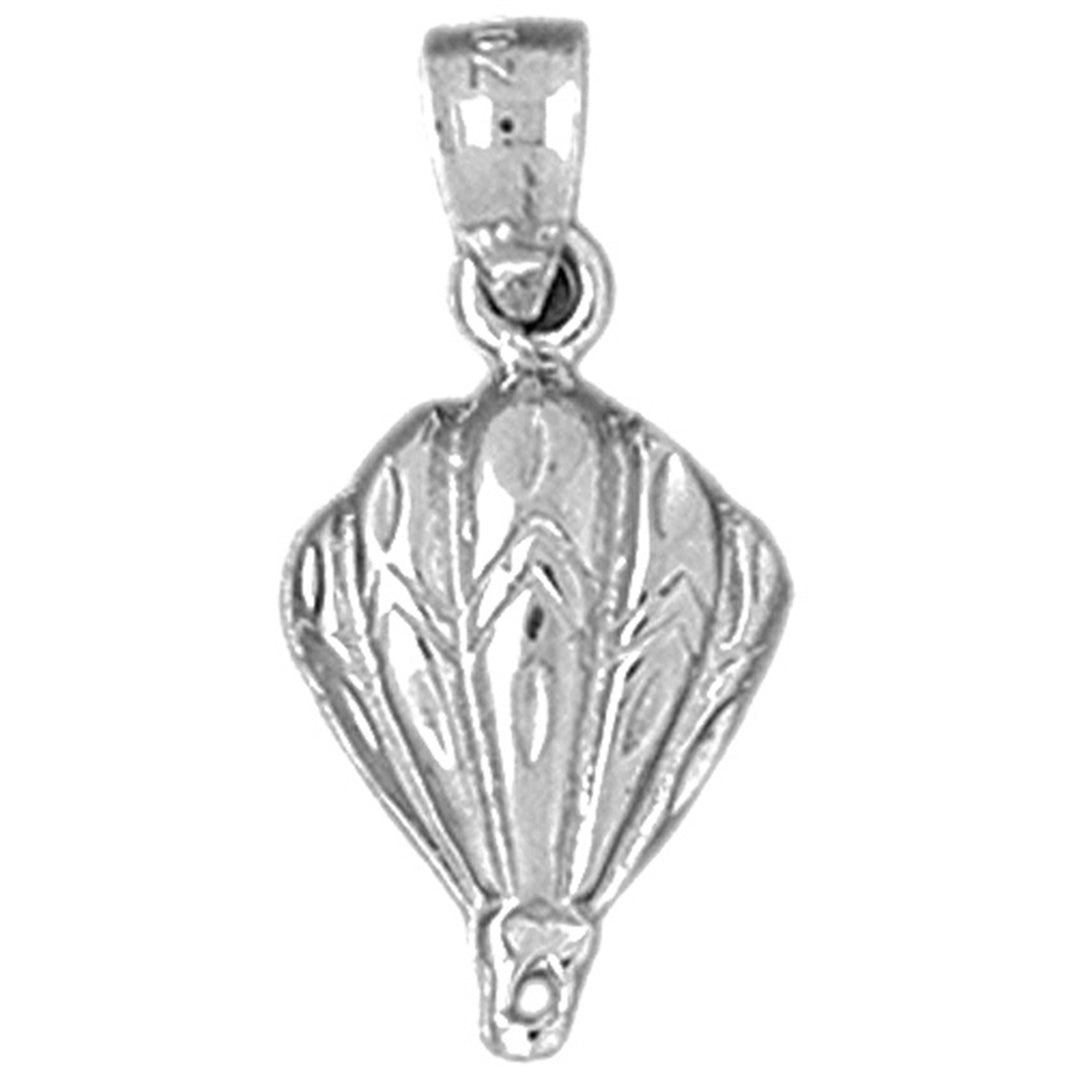 Sterling Silver Hot Air Balloon Pendant