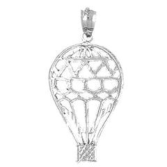 Sterling Silver Hot Air Balloon Pendant