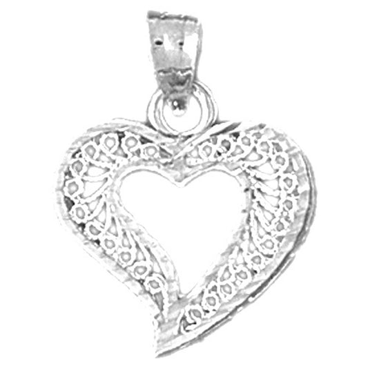 Sterling Silver Heart Pendant