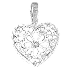 Sterling Silver Heart Pendant