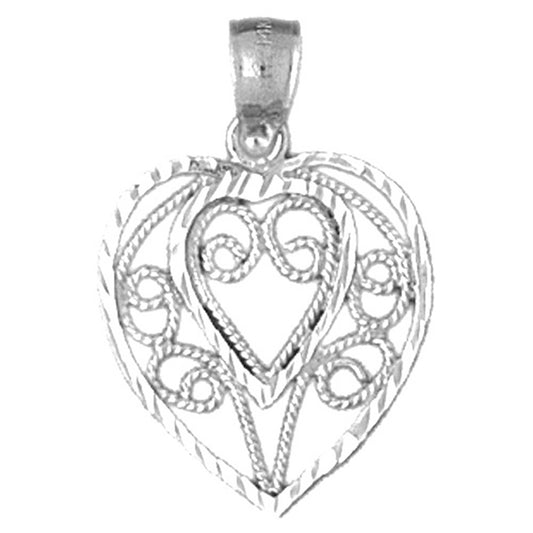 Sterling Silver Heart Pendant