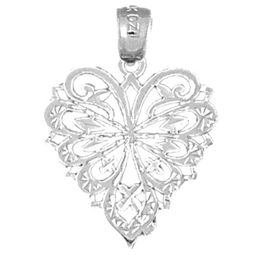 Sterling Silver Heart Pendant