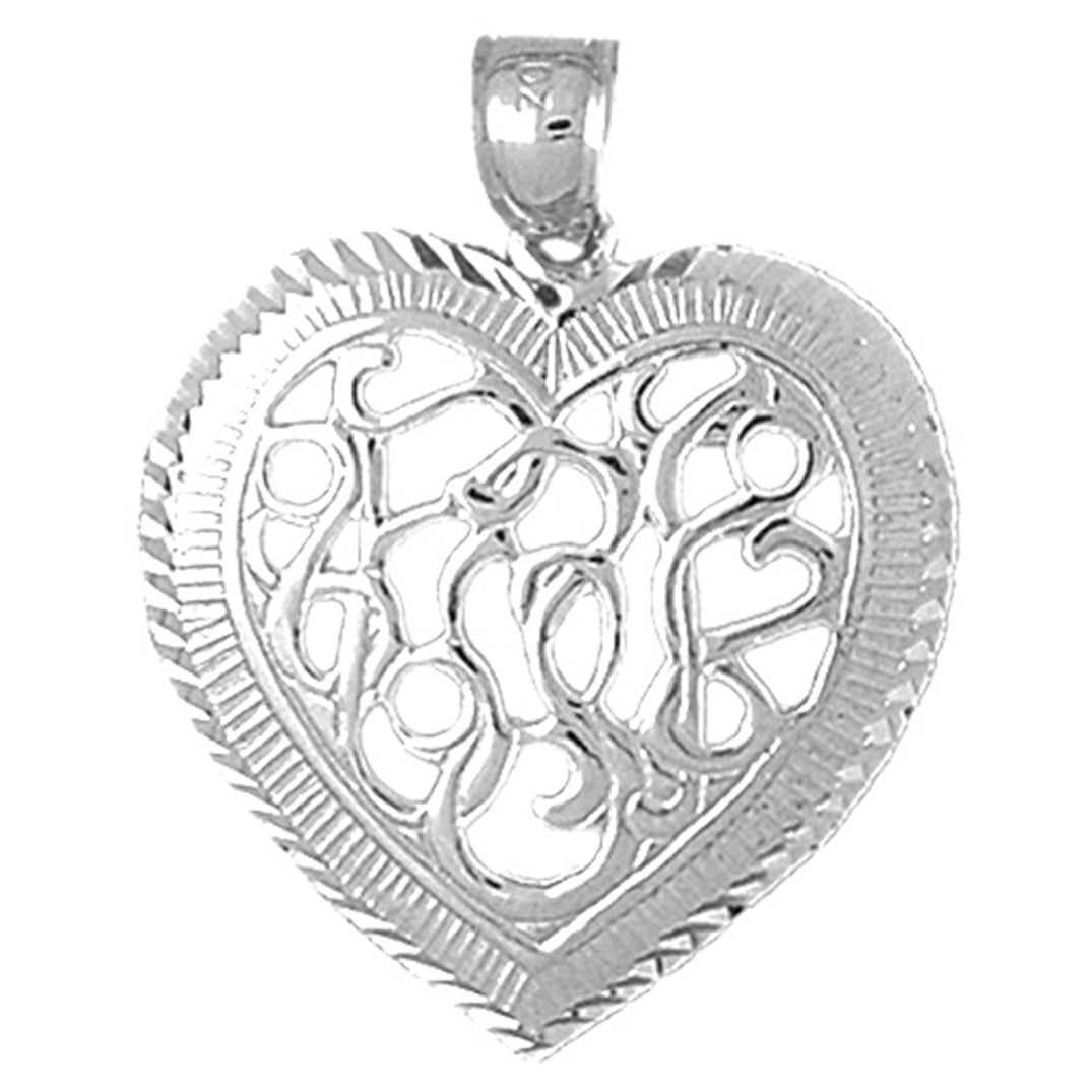 Sterling Silver Heart Pendant