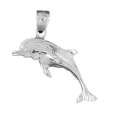 Sterling Silver Dolphin Pendant