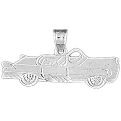 Sterling Silver Car Pendant