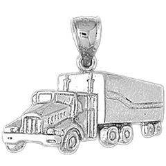 Sterling Silver Truck Pendant