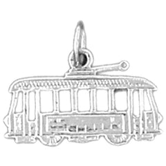 Sterling Silver Trolly Pendant