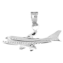 Sterling Silver Airplane Pendants