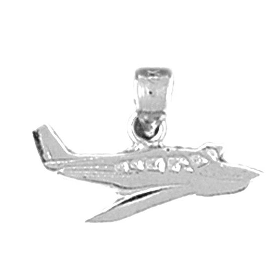 Sterling Silver Airplane Pendants
