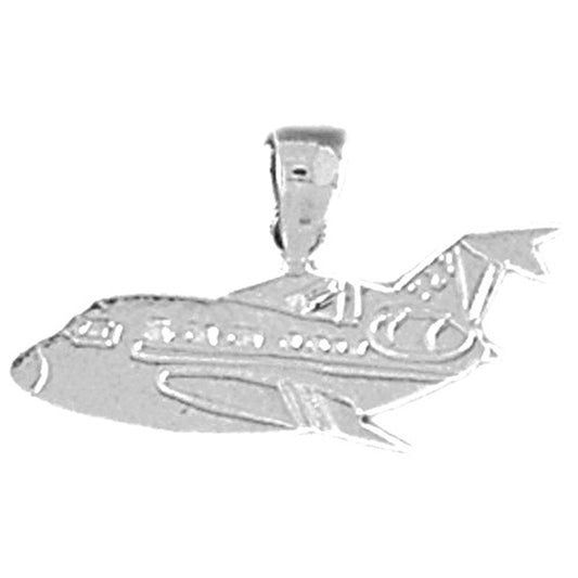 Sterling Silver Airplane Pendants