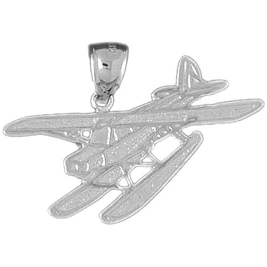 Sterling Silver Airplane Pendants