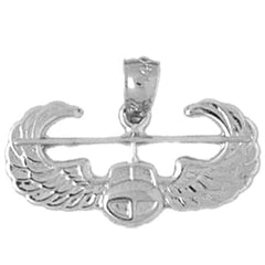 Sterling Silver United States Air Force Pendant