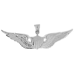 Sterling Silver Us Air Force Pendant
