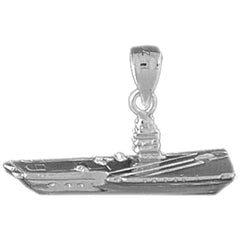Sterling Silver Submarine Pendant