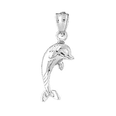 Sterling Silver Dolphin Pendant