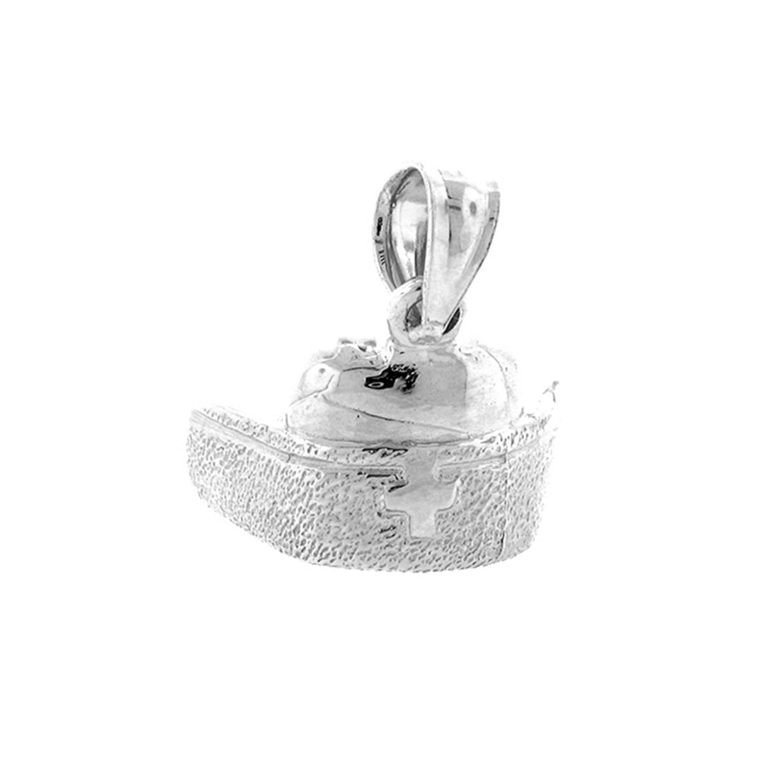 Sterling Silver Nurses Hat Pendant