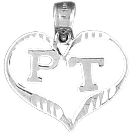 Sterling Silver Pt Physical Therapy Pendant