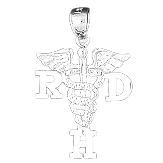 Sterling Silver Rdh Pendant