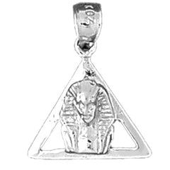 Sterling Silver King Tut Pendant