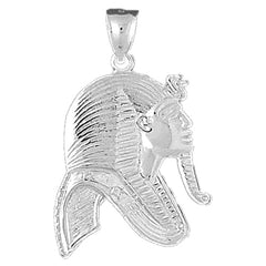 Sterling Silver King Tut Pendant