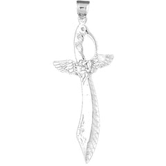 Sterling Silver Sword Pendant