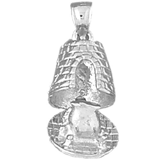 Sterling Silver St. Croix Sugarmills Pendant
