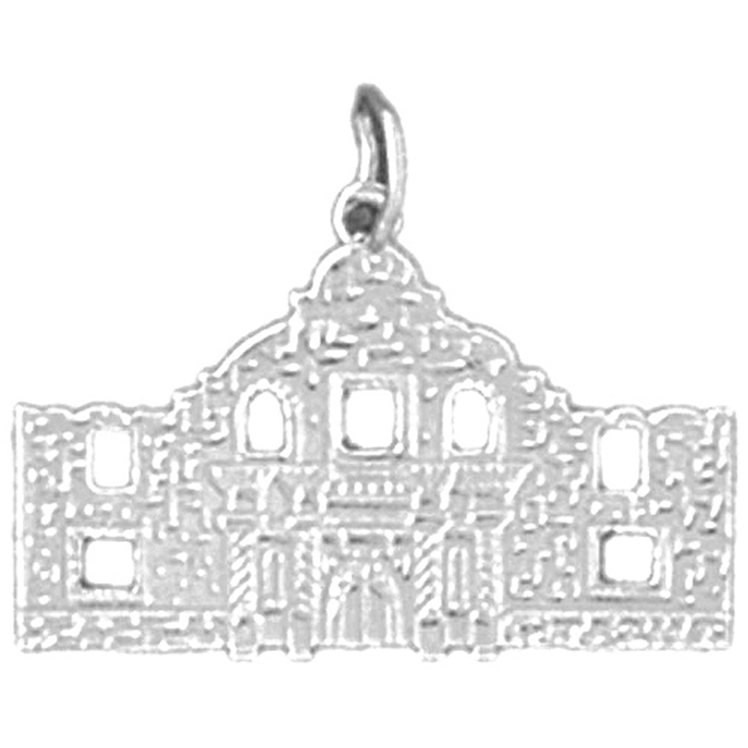 Sterling Silver Alamo Pendant