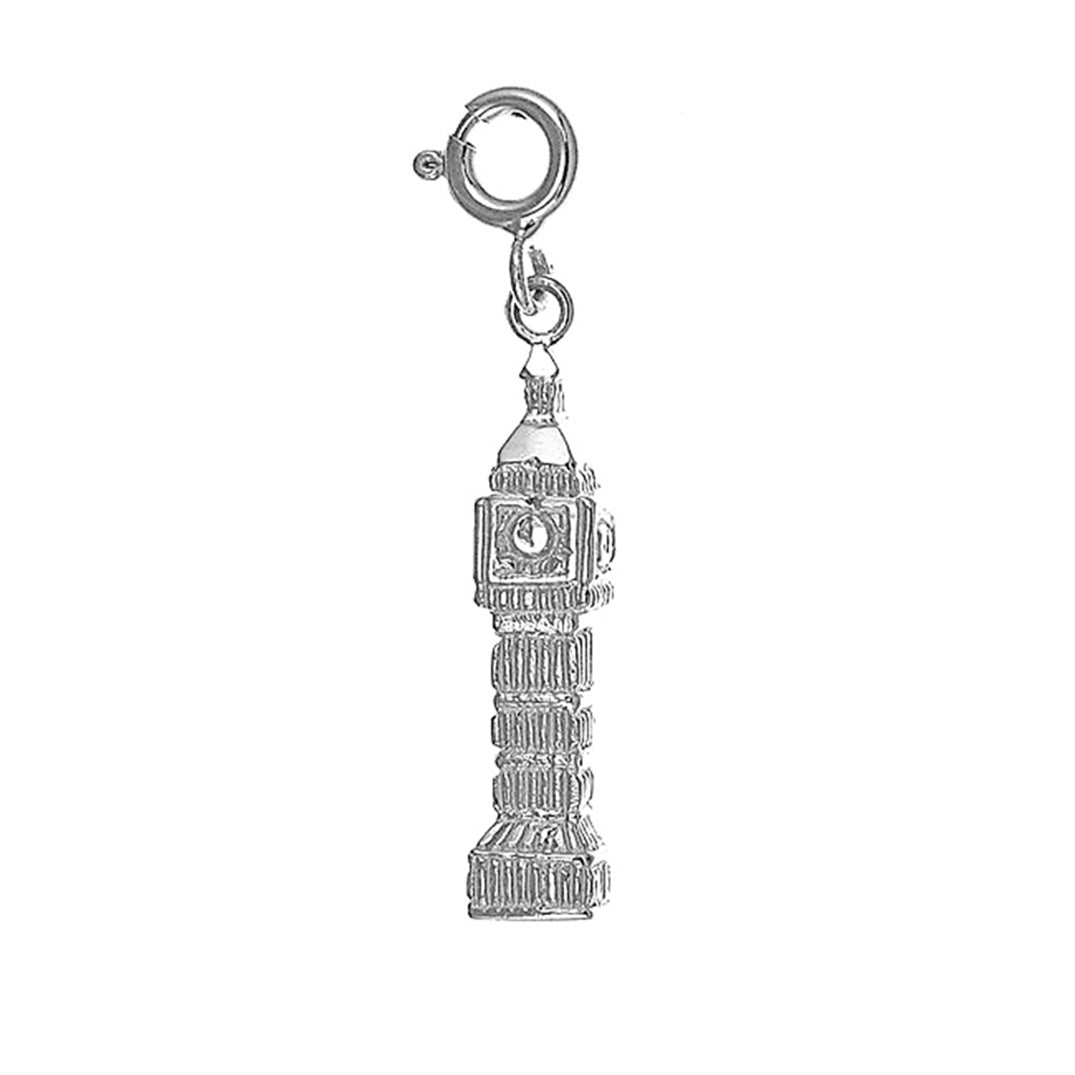 Sterling Silver Big Ben Pendant