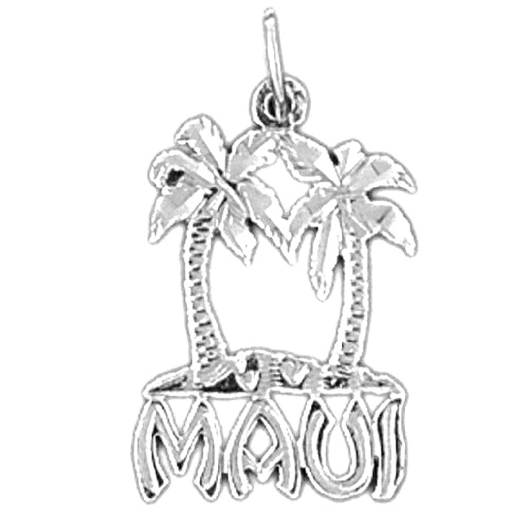 Sterling Silver Maui Pendant