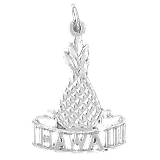 Sterling Silver Hawaii Pendant