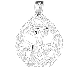 Sterling Silver Jamaica Pendant