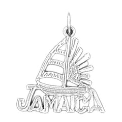 Sterling Silver Jamaica Pendant